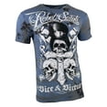 thumbnail image 6 of Rebel Saint by Affliction Men's T-Shirt Crossfire, 6 of 8