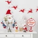 thumbnail image 1 of Figura de Papá Noel de pie BLESIY adorno navideño decoración navideña de mesa 27 cm x 60 cm, 1 of 8