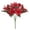 Red, variant on QYXQPYO Clearance 7 Heads Artificial Lily Flowers Silk Bouquet for Home Decor, Real Touch Faux Lilies for Wedding Centerpieces and Floral Arrangements, White