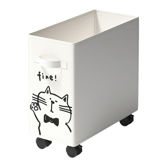 Btomtd Laundry Baskets Multi Functional Portable Dirty Clothes Hamper With Wheels Organization Toy Storage Basket With Handle, White
