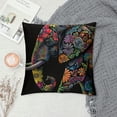 thumbnail image 2 of FUMJ Mandala Floral Elephant Waist Lumbar Throw Pillow case Cushion Cover for Sofa Home Decorative, 2 of 5