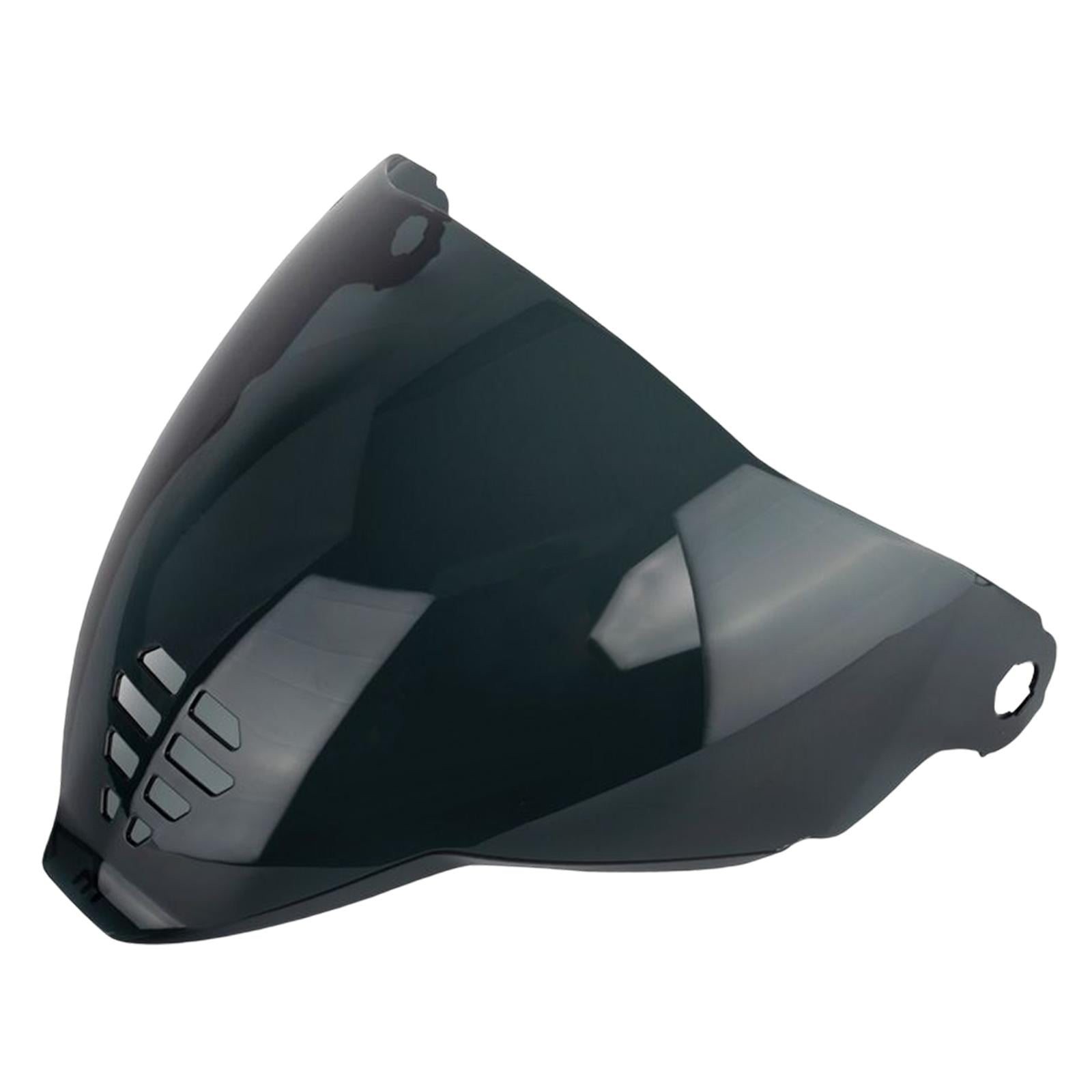 Wzmzjy Helmet Visor Shield Full Face Shield for Icon Helmet Durable Dark Brown