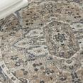 thumbnail image 6 of Nourison Concerto Persian Beige/Grey 5'3" x round Area Rug, (5 Round), 6 of 8