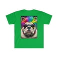 thumbnail image 2 of Pride Bull Dog Art - Unisex Softstyle T-Shirt - By A.Melo Originals, 2 of 2