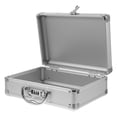 thumbnail image 3 of KAKOWELY Tool Carrying Box Metal Briefcase Tools Case Password Camera Tools Carrying Organizer with Handle,11.42X"X8.07"X4.13", 3 of 5