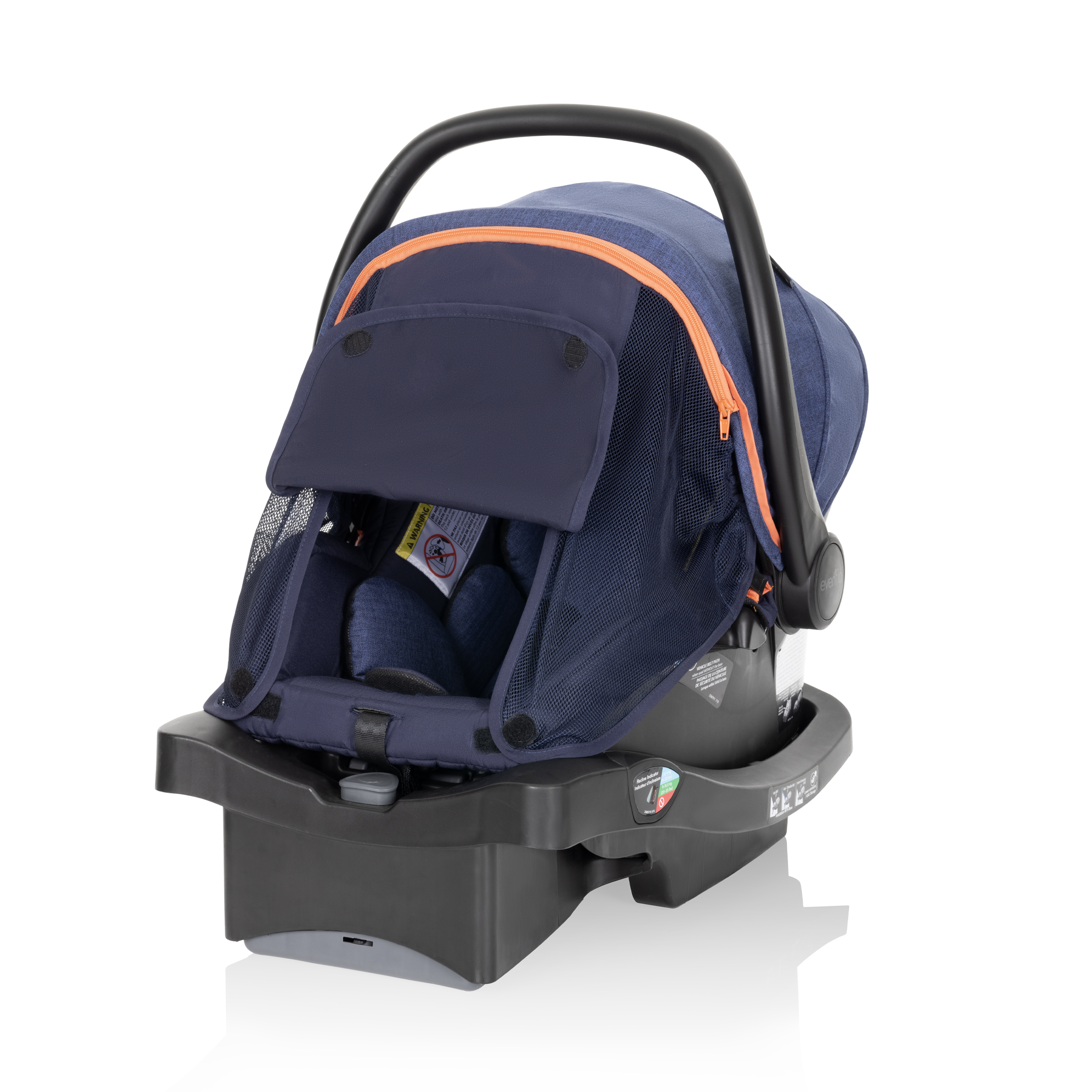 Pivot Vizor Travel System with LiteMax Infant Car Seat (Promenade Blue) - image 3 of 6
