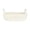 whiteB, variant on Aneralied Woven Storage Basket with Handle Boho Cotton Rope Bathroom Countertop Organizer Basket Bathroom Decor 13X6in