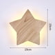 thumbnail image 2 of Lámpara de pared LED de madera BRILLAR Estrella Rojo Verde, 2 of 5