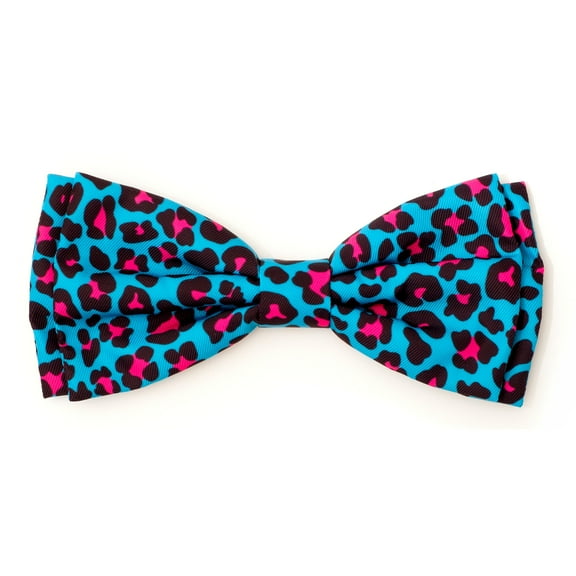 The Worthy Dog Leopard Bow Tie