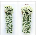 thumbnail image 6 of Home DecorTupukom Hanging Artificial Flowers for Outdoors Fake Hanging Plant & Flowers Spring Summer Decor for Garden Yard Pouch Patio Indoor Home Decoration, 6 of 8