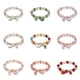 thumbnail image 2 of Nvzi Pulsera de mariposa de imitación de jade con forma de palomitas de maíz y cristal de mariposa, pulsera de estilo chino para mujer, regalo, rosa A, 2 of 5