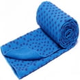thumbnail image 1 of Toallas de yoga Perfect Postures, toalla antideslizante con puntos de agarre, microfibra suave súper absorbente para pilates, fácil de cuidar, portátil, se entrega en una bolsa de transporte de malla, 1 of 5