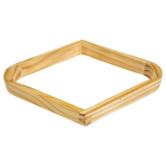 Retro Style Billiard Rack for Home Game Room Made of Sturdy Wood Material Fits Standard Size Balls