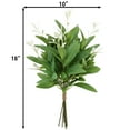 thumbnail image 3 of Mainstays 18''H Indoor Artificial Laurel Bundle, Green Color, 3 of 5