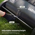 thumbnail image 3 of Wisykoke Push Lawn Sweeper, 26" Width with 4 Fast-Spinning Brushes, 7 Cu. ft Large Capacity Lawn Sweeper, Steel Frame & Adjustable Height, for Grass, Leaves & Debris, 3 of 8