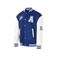 thumbnail image 4 of Aunavey Varsity Jacket Women Girl Vintage Relaxed Casual Fit Button Down College Baseball Coat, 4 of 8