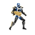 thumbnail image 2 of Power Rangers Super Ninja Steel Mode Blue 5" Ranger Action Figure, 2 of 6