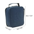 thumbnail image 5 of Unique Bargains 1 Pc Portable Insulated Lunch Bag Blue, 5 of 5