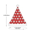 thumbnail image 3 of Fuzoiu Cute Baseball Print Santa Hat Christmas Hat for kids,Santa Hats with Pompom, Unisex Xmas Holiday Hat for Christmas New Year Festive Party Supplies, 3 of 6