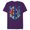 Purple, variant on Marvel Mech Strike: Mechasaurs Avengers Armed for Combat - Short Sleeve Blended T-Shirt for Adults - Customized-Purple