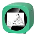 thumbnail image 3 of Bunblic Voice Control Mini Printer Box Gift Compact Kids Adults Home with Paper Roll Green, 3 of 8