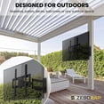 thumbnail image 5 of ZeboZap Vinyl Siding, Stucco, Brick, Outdoor TV mount 70" TV | Full Motion, 5 of 8
