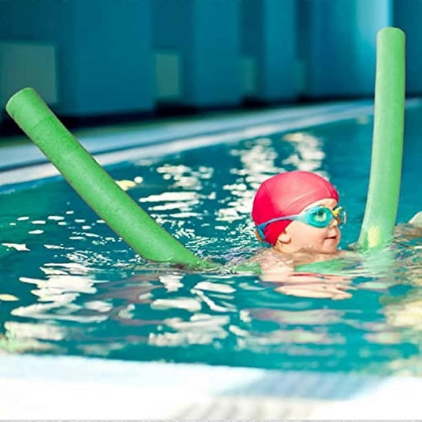 Lot De 4 Bâtons Gonflables Pour Piscine – Frites De Piscine En Mousse PVC, 105 Cm, Multicolores (rouge, Bleu, Vert, Jaune), Pour Plage, Lac, Bain