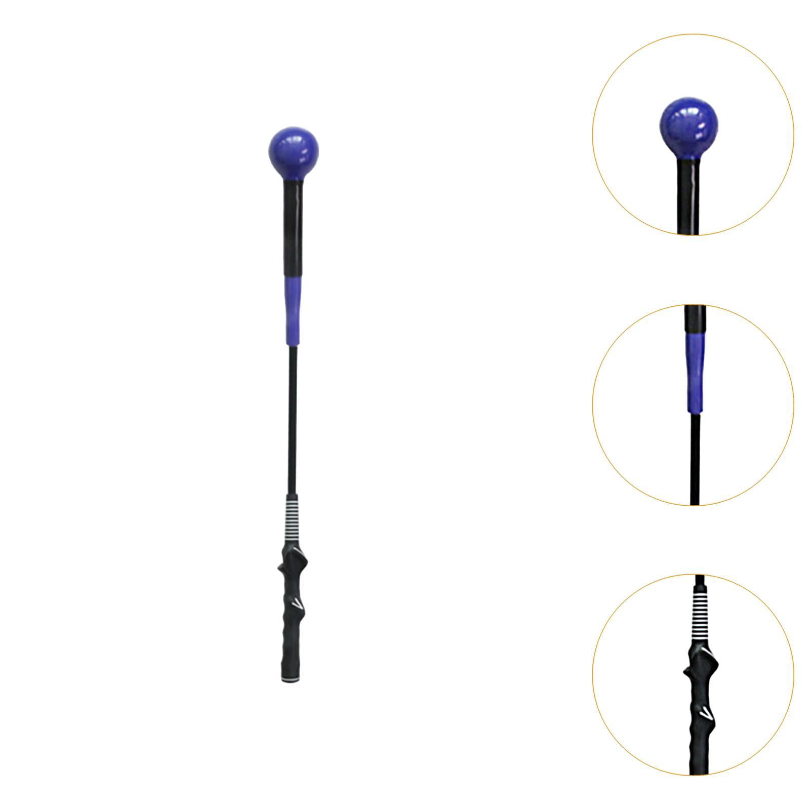 harayaa Golf Swing Trainer Anti Slip Comfortable Grip Lightweight Golf Warm up Stick for Blue