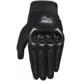 thumbnail image 1 of Guantes de Protección Blosoom Pantalla Táctil de Dedo para Motocicleta Talla XL Negro, 1 of 5