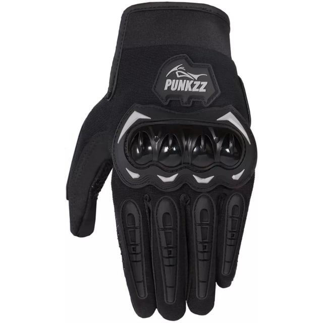 Guantes de Protección Blosoom Pantalla Táctil de Dedo para Motocicleta Talla XL Negro