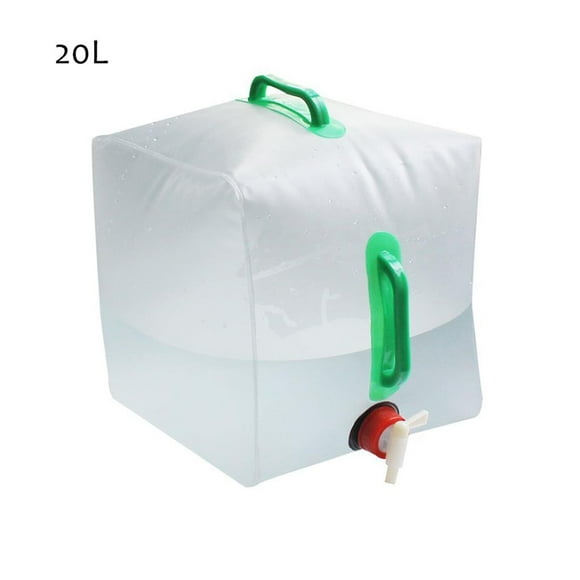 Electronicheart Outdoor Collapsible Water Container Portable Water Carrier Foldable Water Storage Jug for Outdoor Camping Hiking Emergency