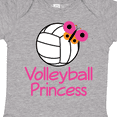 thumbnail image 4 of Inktastic Volleyball Butterfly Princess Girls Baby Bodysuit, 4 of 5