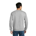 thumbnail image 3 of Gildan DryBlend Men's Crewneck Sweatshirt, Soft Warm Fleece Pullover, Cotton-Poly Blend, Ash, S, 3 of 5