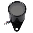 thumbnail image 4 of Velocímetro de motocicleta, motocicleta universal LED Velocímetro digital Tacómetro Moto Indicador de velocidad Indicador de nivel de aceite Negro Ecomeon  no, 4 of 5