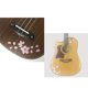 thumbnail image 1 of Etiqueta Engomada Del Diapasón Incrustación Guitarra 2pcs Para Las Partes Del Ukelele Del Bajo Guitarra shamjiam Pegatinas de calcomanías de incrustaciones de guitarra, 1 of 9