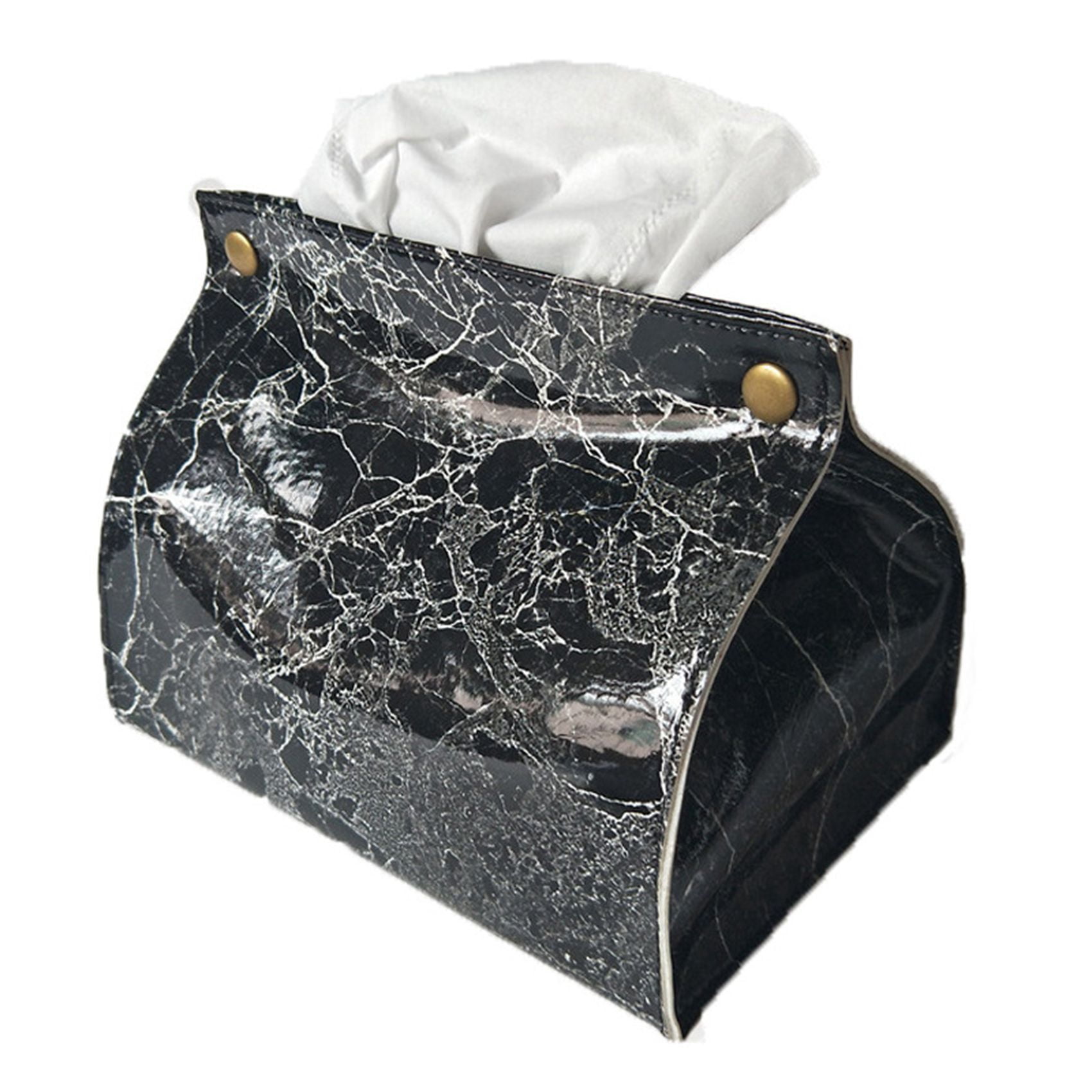 Dispenser Marble Pattern Container Napkin Paper Bag Paper Towel Box Tissue Case 