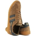 thumbnail image 4 of Gola Classics Hurricane Suede Men's Lace Up Suede Cupsole Trainers In Tobacco Size 11, 4 of 6