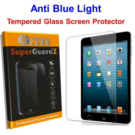 [2-Pack] For iPad 10.2 (9th/8th/7th Gen, 2021/2020/2019) - SuperGuardZ Tempered Glass Screen Protector, Anti-Scratch, 9H Hardness, Anti-Bubble, Anti-Shock