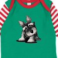 thumbnail image 4 of Inktastic Curious Schnauzer Boys or Girls Long Sleeve Baby Bodysuit, 4 of 5
