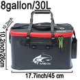 thumbnail image 2 of Fishing Bucket  6gallon/8gallon/10gallon Foldable Fish Live Container Multi-functional Bait Outdoor Camping Eva Bag And Protection, 2 of 7