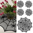 thumbnail image 2 of Decorative Laces Cobwebs Doily in Spiders Webs Placemat Enhances Table Setting with Unique Styles, 2 of 9