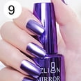 thumbnail image 1 of HEVIRGO 18ml Lasting Solid Color Metallic Mirror Effect Nail Art Polish Varnish Decor, 1 of 10