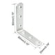 thumbnail image 3 of Esquina de 80mmx80mmx20mm Soporte en L de Acero Inoxidable 2pack, 3 of 4