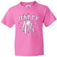 thumbnail image 3 of Inktastic Happy 4th- Fourth of July Firework Youth T-Shirt, 3 of 5