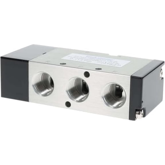 Manifold-Style Air Actuated Solenoid Valve: 3/8 NPT, 5-Way, 2-Position$$Plumbing & HVAC