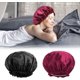 thumbnail image 1 of Gorro de noche de pelo satinado de 2 piezas, gorro de noche, gorro de ducha, gorro de dormir ajustable, gorro de dormir para mujer, gorros elásticos para dormir Sailing Electrónica, 1 of 5