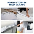 thumbnail image 6 of Kohree 2" x 50' RV Sealant Tape UV Weatherproof for RV Repair, Window, Boat Sealing, Truck Stop Camper Roof Leaks,White, 6 of 12