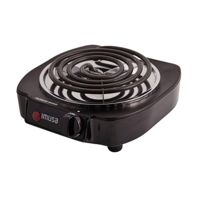 Quemador eléctrico individual IMUSA USA GAU-80305 1100W negro