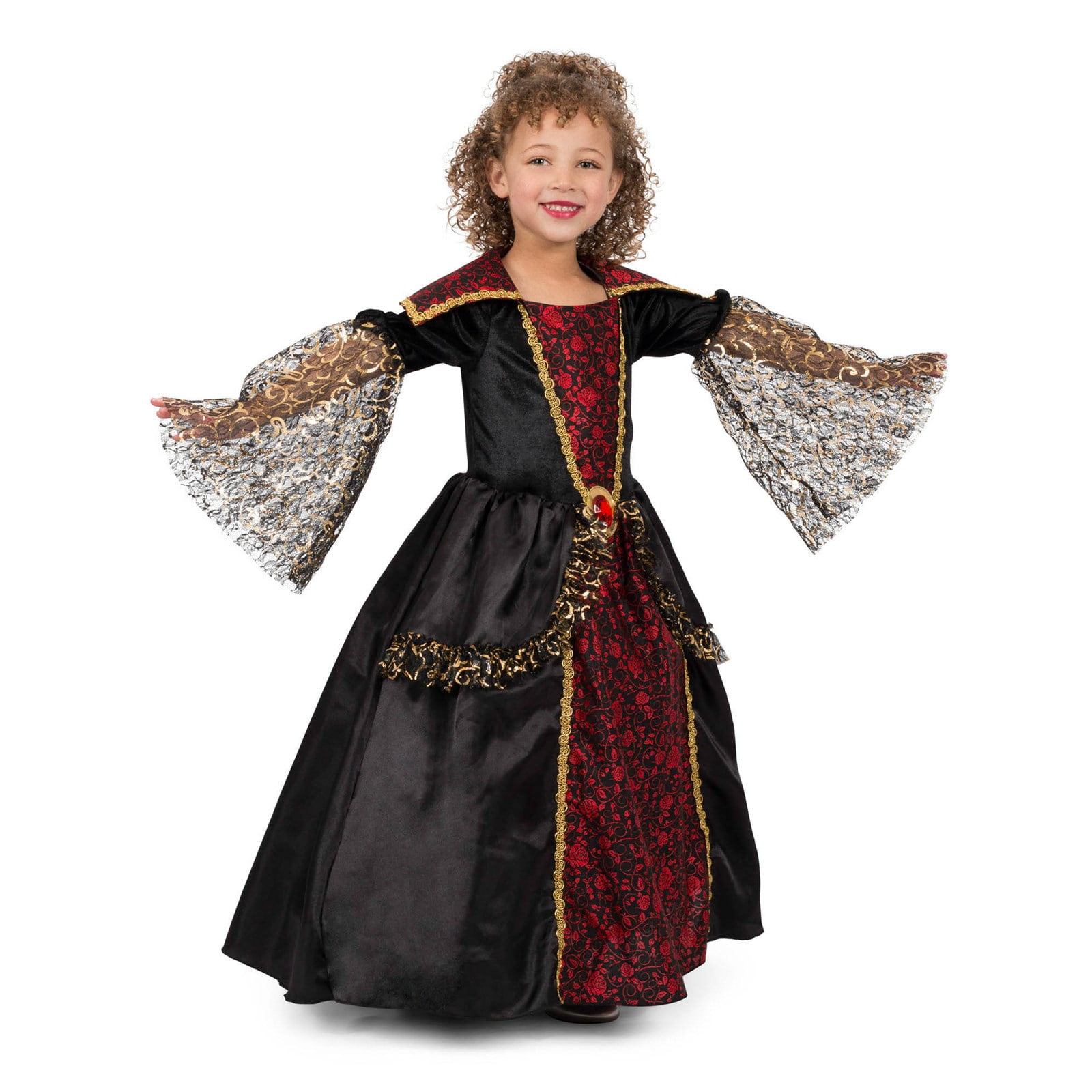 Girls Versailles Vampiress Costume - Walmart.com