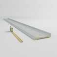 thumbnail image 6 of Ekena Millwork 7 1/2"H x 1 3/4"P x 94 1/2"L, (7 1/2" Repeat), Emeryville Chair Rail (8-Pack), 6 of 6